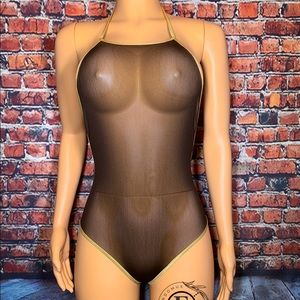 Mesh G-string One Piece Exotic Dancer Outfit